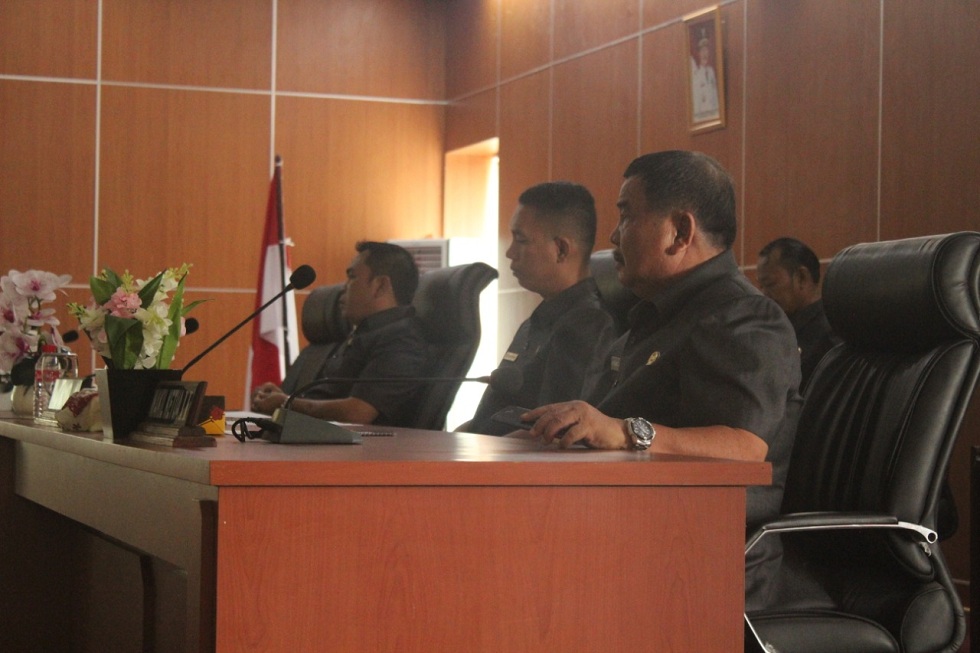 Sidang Rapat Paripurna Penyampaian Bupati Bengkulu Tengah