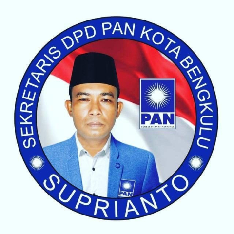 Sekretaris DPD PAN Kota Bengkulu, Suprianto