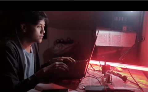 Tangkapan layar film pendek "Faizan"