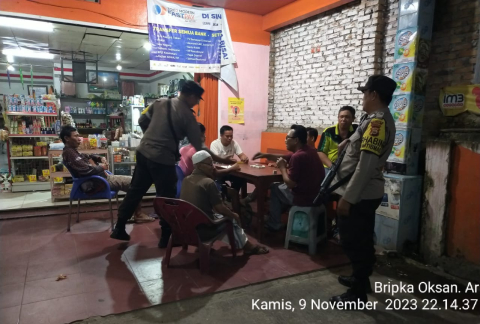Antisipasi Tindak Pidana dan Tindak Kriminal, Polsek Kaur Tengah Patroli Rutin