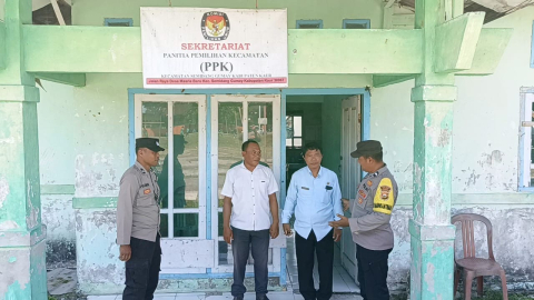 Pengawasan Kamtibmas di Wilayah Hukum, Personel Polsek Kaur Tengah Patroli Presisi 