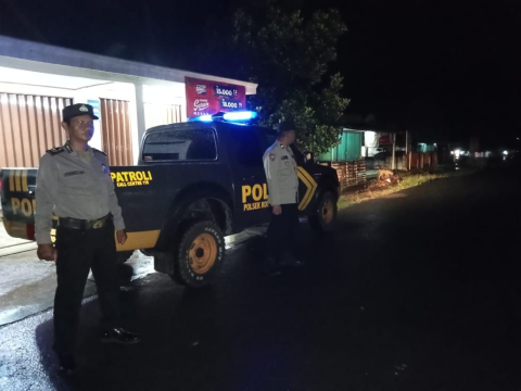 Polsek Kotapadang Gencar Lakukan Patroli Antisipasi Tindak Pidana 3C , Keamanan dan Ketertiban di Wilkum