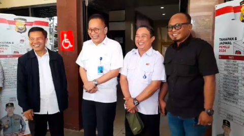 Ketua SMSI Dampingi Pemeriksaan Wartawan di Subdit Jatanras Ditreskrimum Polda Bengkulu