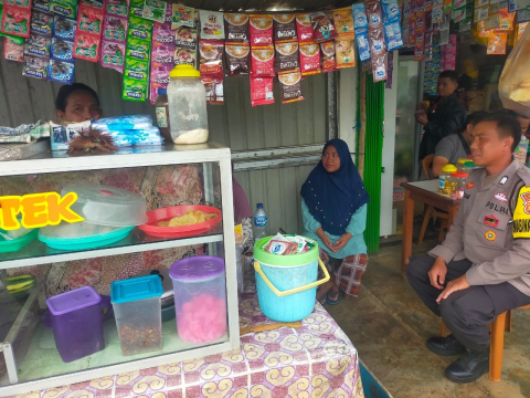 Polsek Kotapadang Sambang Dengan Warga Dalam Rangka Colling System