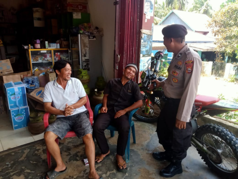Ciptakan Kondisi Kamtibmas Aman dan Kondusif, Polsek Muara Sahung Patroli KRYD 