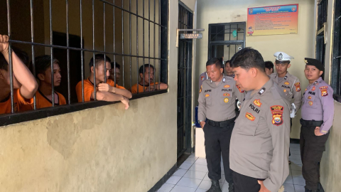 Pastikan Aman Terkendali, KSPK dan Piket fungsi Cek dan Kontrol Tahanan