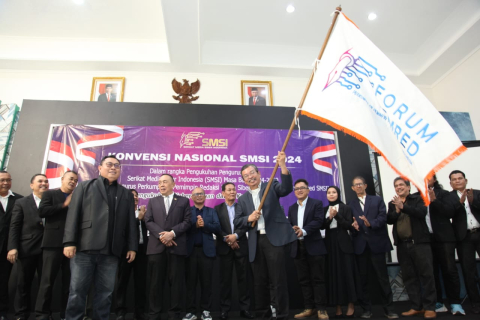 SMSI Kukuhkan Pengurus Forum Pemred, Siap Jaga Kualitas Media Daring di Indonesia 