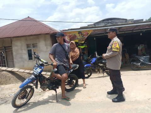 Polsek Muara Sahung Laksanakan Patroli KRYD dan Sambang Warga Jelang Pilkada 2024