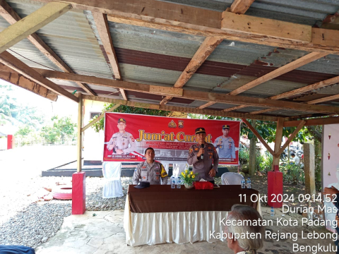 Polsek Kotapadang Gelar Jumat Curhat Bersama Warga dan Tokoh Masyarakat