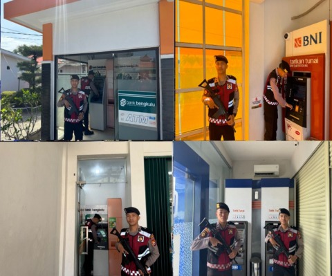 Personel Polres Kaur Gelar Patroli Pengecekan Objek Vital di Wilayah Hukum Polres Kaur