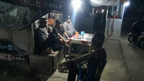 Polsek Muara Sahung Laksanakan Patroli KRYD Antisipasi Kejahatan 3C dan Jaga Keamanan Pemukiman