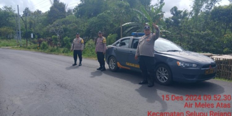 Antisipasi 3C, Polsek Selupu Gelar Patroli