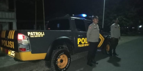 Antisipasi Tindak Pidana 3C, Polsek Kotapadang Gelar Patroli