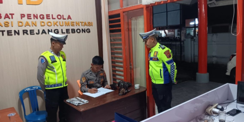 Jaga Kamtibmas Tetap Aman, Personel Polres Rejang Lebong Pam KPU dan Bawaslu