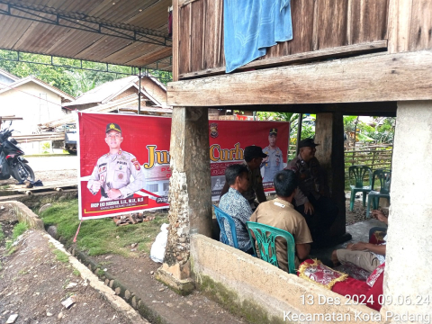Kapolsek Kotapadang Gelar Jumat Curhat untuk Tingkatkan Keamanan di Desa Lubuk Mumpo