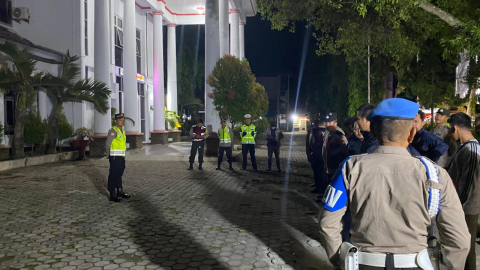 Ciptakan Kamtibmas Kondusif, Polres Bengkulu Selatan Gelar KRYD Malam Minggu
