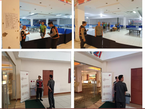 Polresta Bengkulu Laksanakan Patroli dan Himbauan Keamanan di Megamall