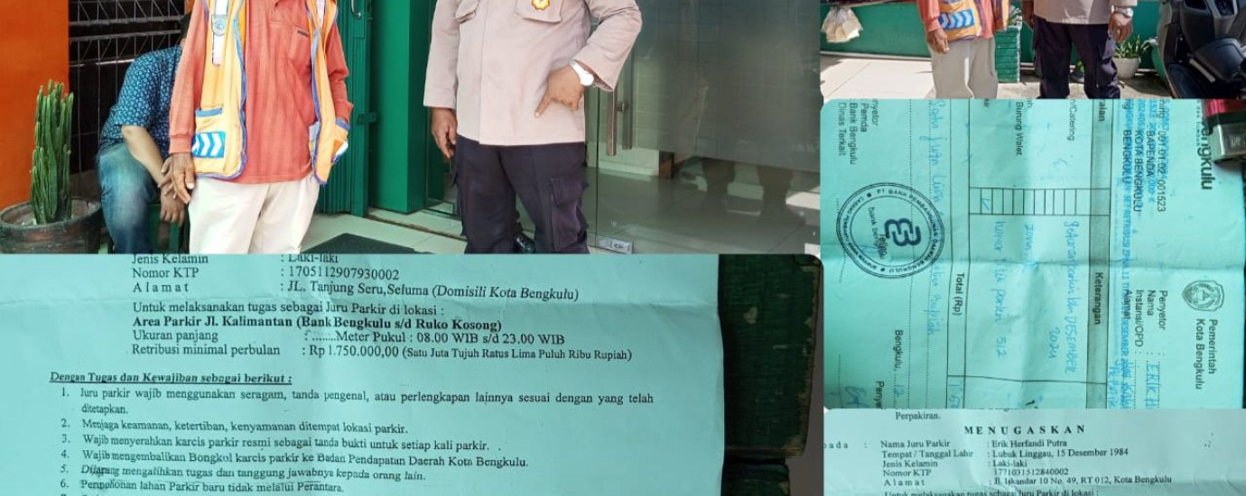 Cegah Pungli, Polsek Muara Bangkahulu Melakukan Pengawasan dan  Pengecekan Petugas Parkir