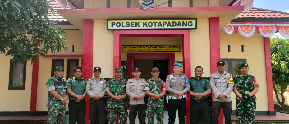 Sinergitas TNI-Polri, Polsek Kotapadang Terima Ucapan Selamat Hari Bhayangkara dari Koramil 409-06