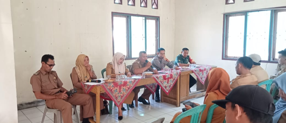 Kapolsek Kaur Tengah Hadiri Rapat Persiapan Kunjungan Gubernur Bengkulu