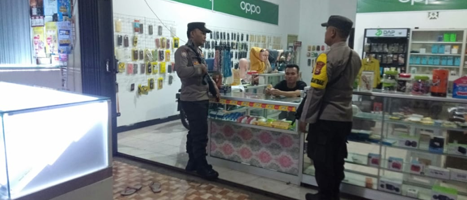 Polsek Kaur Tengah, Patroli Diologis Dalam Rangka Antisipasi 3C dan Premanisme 