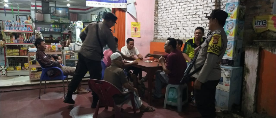 Antisipasi Tindak Pidana dan Tindak Kriminal, Polsek Kaur Tengah Patroli Rutin