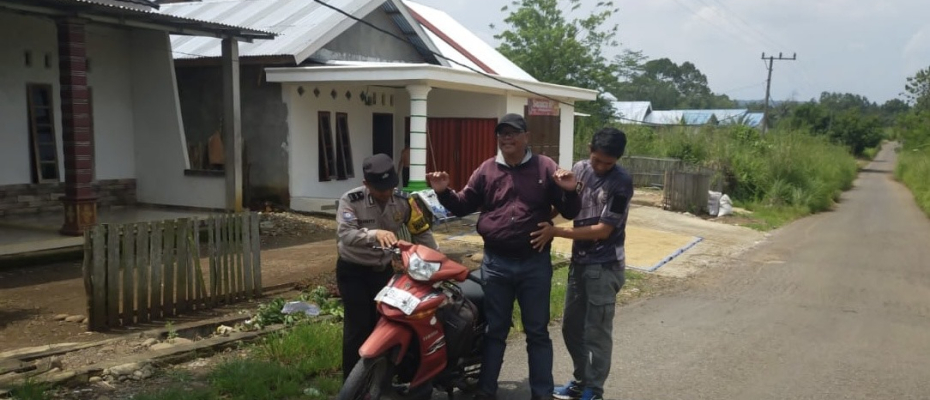 Gelar Pemeriksaan Sajam dan Senjata Api, Polsek Kotapadang Berikan Rasa Aman Kepada Masyarakat
