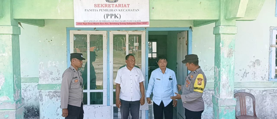 Pengawasan Kamtibmas di Wilayah Hukum, Personel Polsek Kaur Tengah Patroli Presisi 