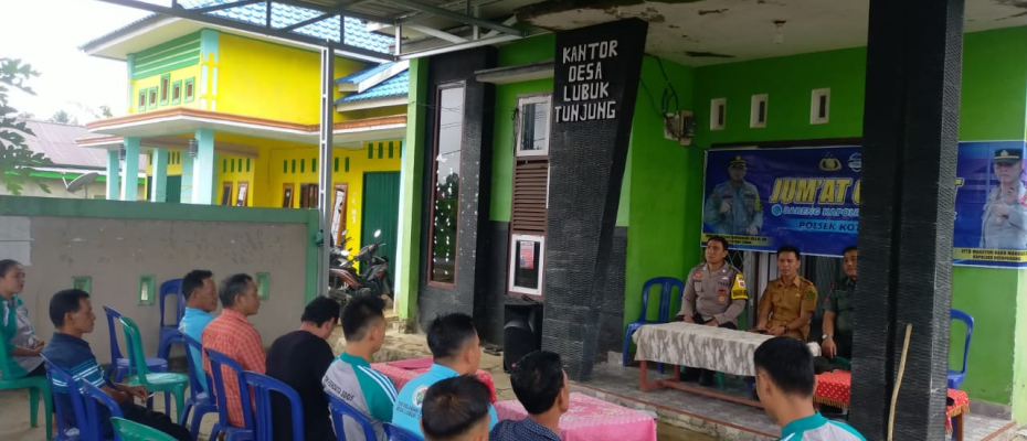 Gelar Jumat Curhat, Kapolsek Kotapadang Tampung Aspirasi Masyarakat