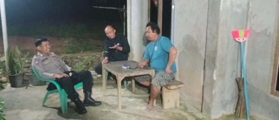 Antisipasi Gangguan Kamtibmas, Polsek Muara Sahung Patroli KRYD 