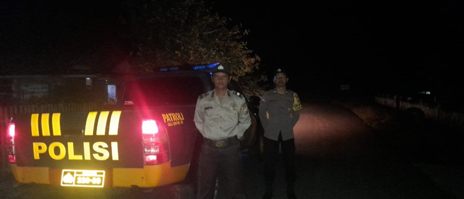 Antisipasi Tindak Pidana 3C, Polsek Kotapadang Gelar Patroli Intensif