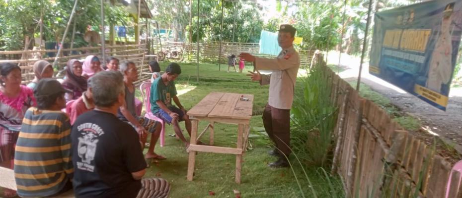 Tampung Aspirasi Masyrakat Tentang Kamtibmas, Polsek Kotapadang Gelar Jumat Curhat 