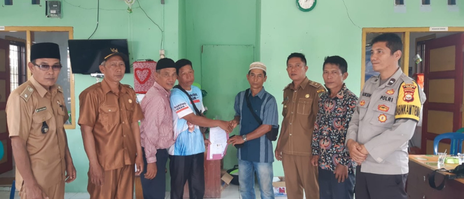 Problem Solving, Bhabinkamtibmas Polsek Kaur Tengah Mediasi Kasus Terkait Sengketa Tanah Warisan 