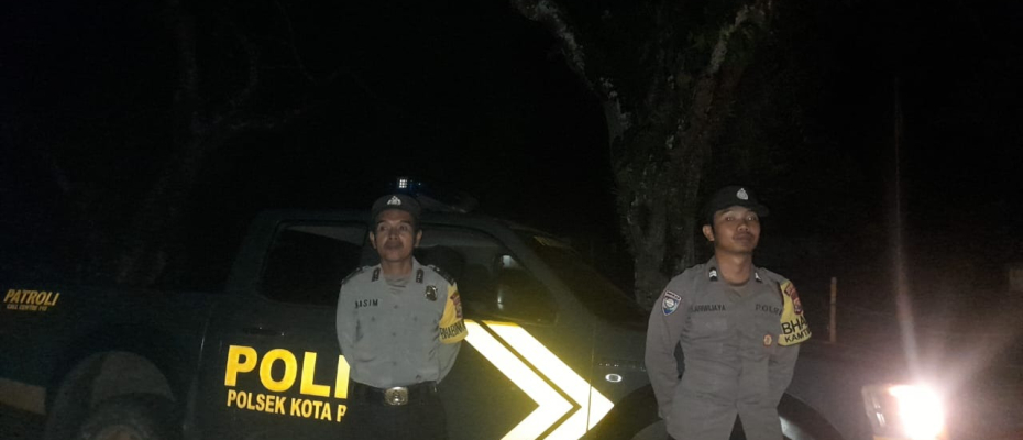 Polsek Kotapadang Gelar Patroli Rutin di Jalur Lintas Kotapadang – PU.Tanding Antisipasi Tindak Kejahatan