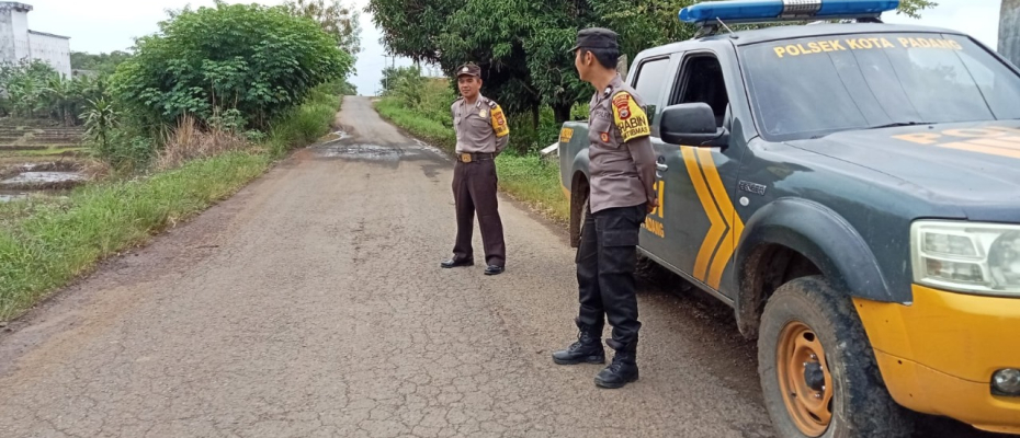 Antisipasi Tindak Pidana 3C, Polsek Kota Padang Gencarkan Patroli