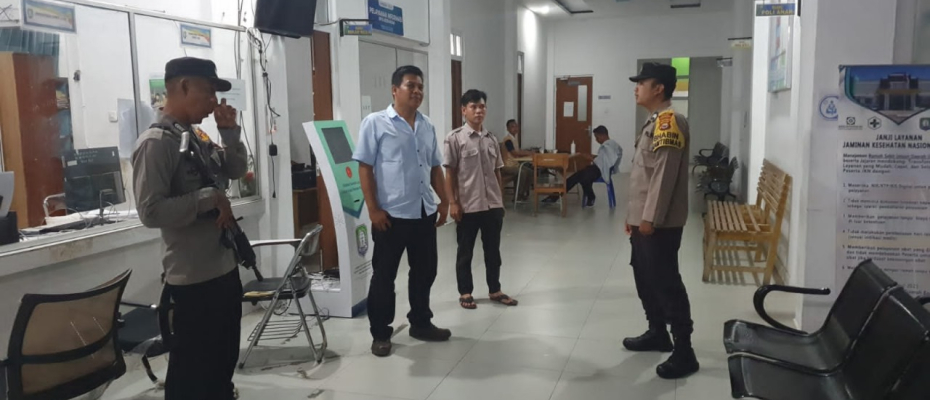 Polsek Kaur Tengah Patroli Dialogis Amankan Objek Vital dan Cegah Premanisme
