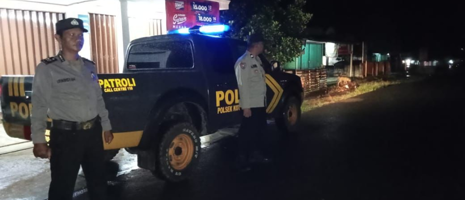 Polsek Kotapadang Gencar Lakukan Patroli Antisipasi Tindak Pidana 3C , Keamanan dan Ketertiban di Wilkum