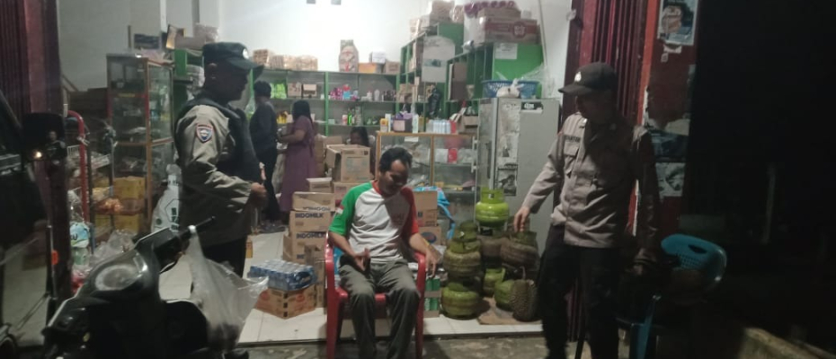 Pengawasan Kamtibmas, Polsek Muara Sahung Patroli KRYD Malam Hari 