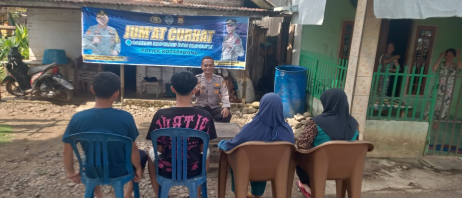 Polsek Kotapadang Gelar Kegiatan Jumat Curhat di Desa Sukarame