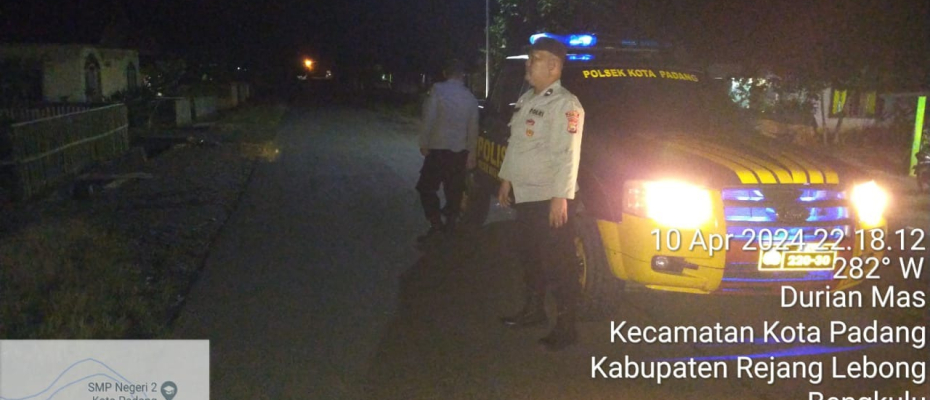 Berikan Rasa Aman Kepada Masyarakat di Hari Raya Idul Fitri 1445 H, Polsek Kotapadang Gelar Patroli Antisipasi Tindak Pidana 3C