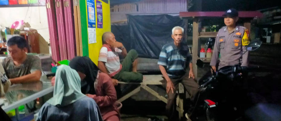 Pengawasan Kamtibmas, Polsek Muara Sahung Cegah 3C di Wilayah Hukum 