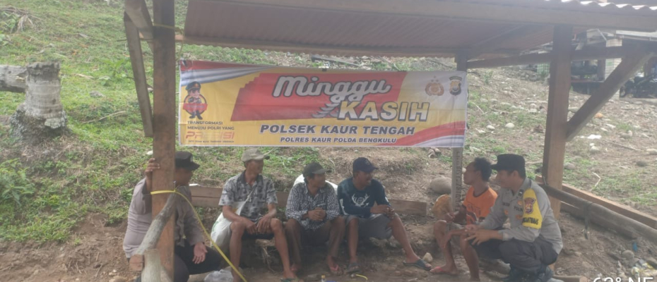 Minggu Kasih, Polsek Kaur Tengah Silaturrahmi dan Dialog bersama Warga Binaan