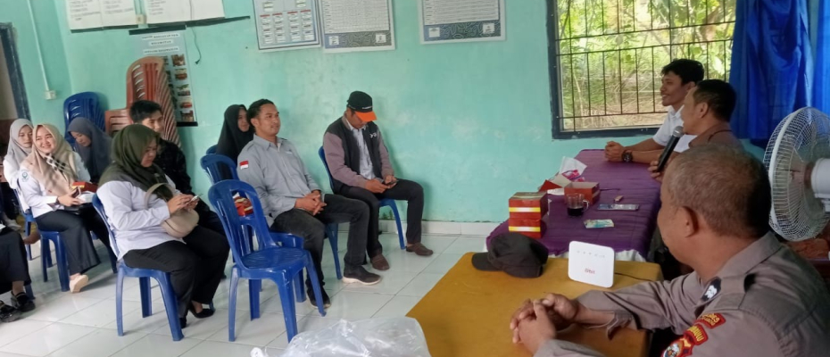 Polsek Kotapadang Jumat Curhat di kantor Camat Kecamatan Sindang Beliti Ilir 