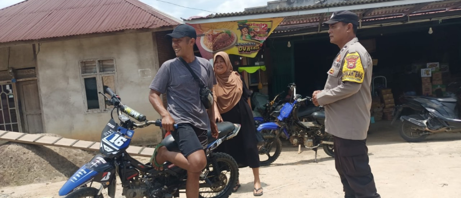 Polsek Muara Sahung Laksanakan Patroli KRYD dan Sambang Warga Jelang Pilkada 2024