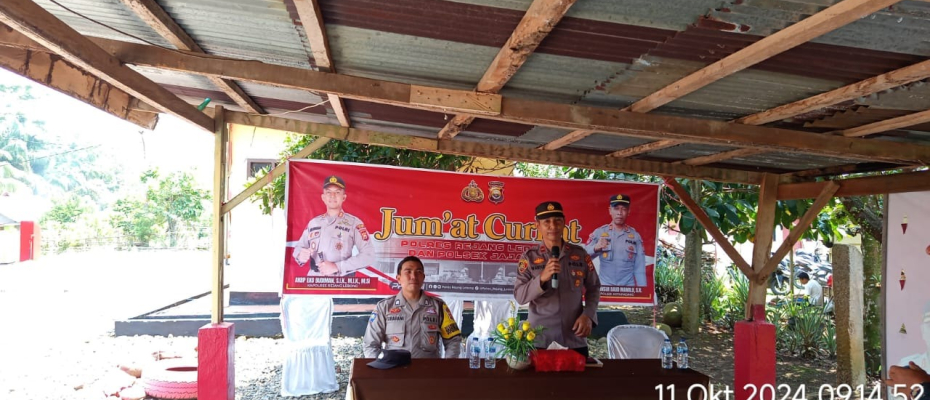 Polsek Kotapadang Gelar Jumat Curhat Bersama Warga dan Tokoh Masyarakat