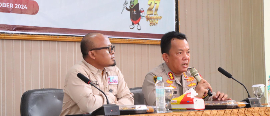 Dihadapan Ratusan Pemuda, Kapolres Lebong Ajak Ciptakan Pilkada Damai