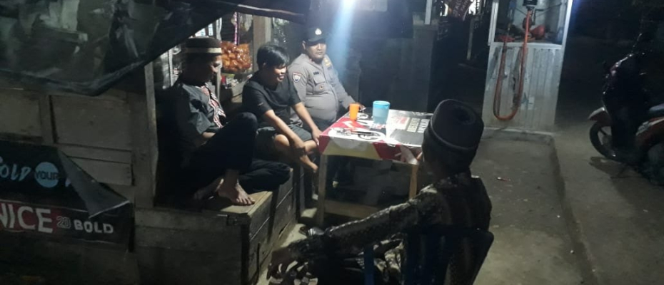 Polsek Muara Sahung Laksanakan Patroli KRYD Antisipasi Kejahatan 3C dan Jaga Keamanan Pemukiman