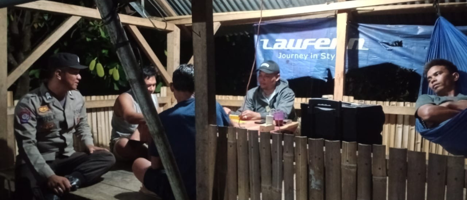 Piket Yanmas Polsek Muara Sahung Laksanakan Patroli KRYD Antisipasi 3C dan Keamanan Pemukiman Penduduk