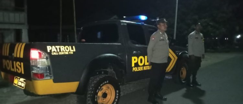 Antisipasi Tindak Pidana 3C, Polsek Kotapadang Gelar Patroli