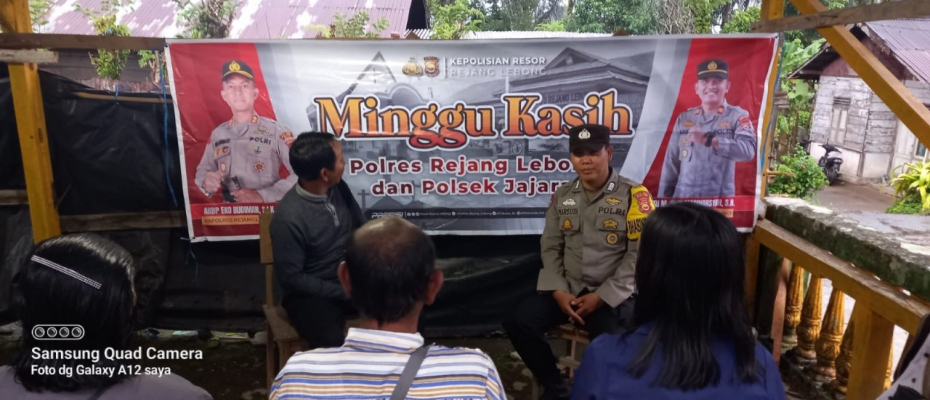 Polsek Sindang Kelingi Gelar Kegiatan Minggu Kasih untuk Tingkatkan Keamanan dan Kepedulian Masyarakat